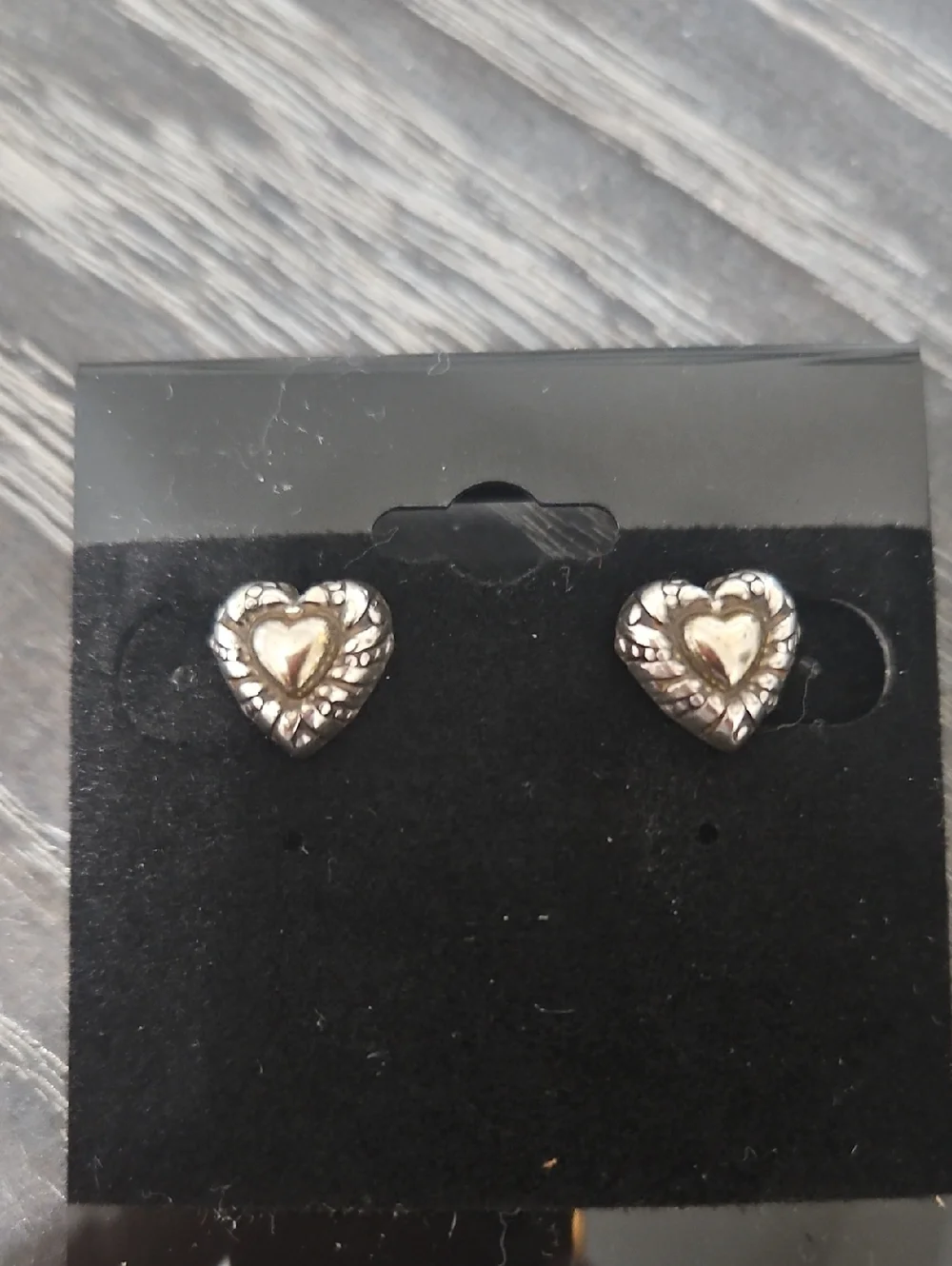 Brighton Marci Post Heart Earrings - Picture 2 of 4